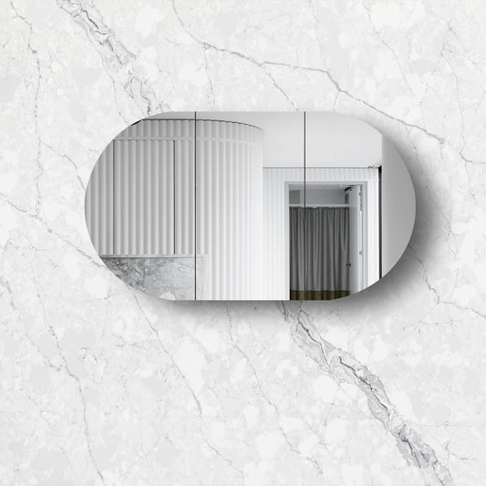 Bondi 1500x900 Shaving Cabinet White