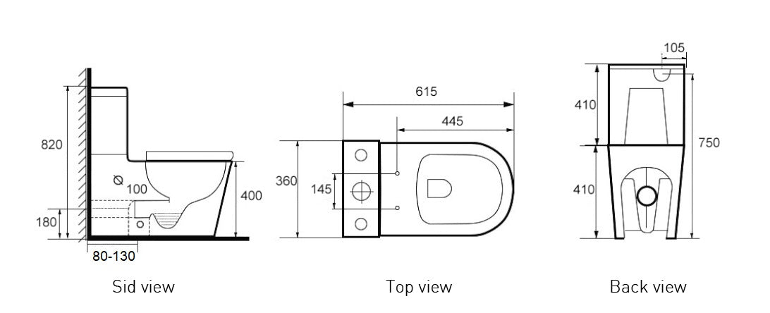 JAMIE Toilet Suite