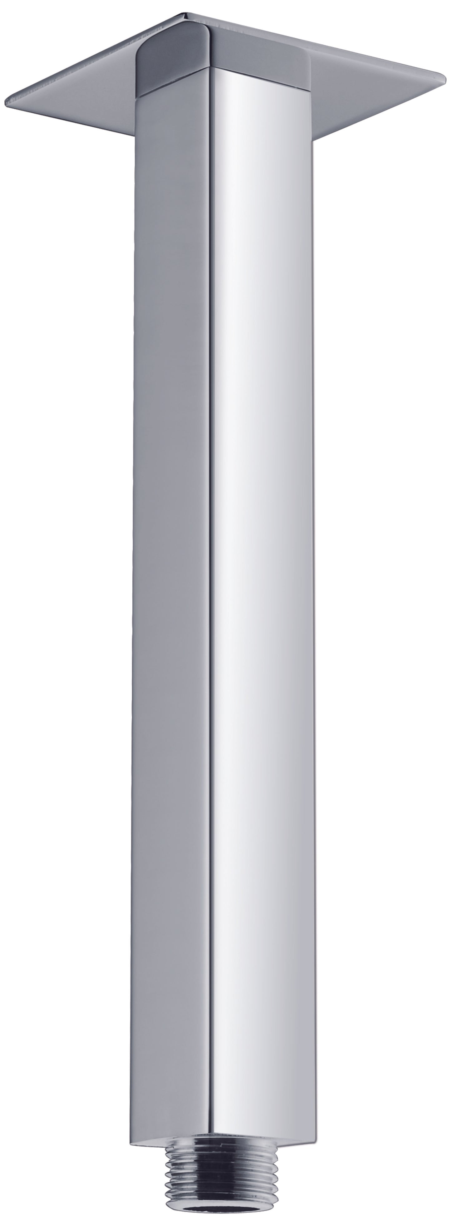 DOCCIA Square Ceiling Dropper in Chrome