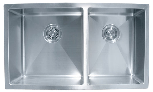 IMPACT Double Bowl (32L + 24L) Under Counter Sink with Waste