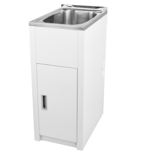 LAVASSA 30L Slimline Laundry Trough and Cabinet