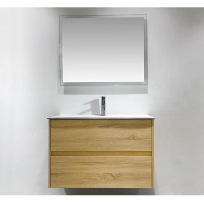 NUTRO Wall Hung Vanity with Ceramic Top