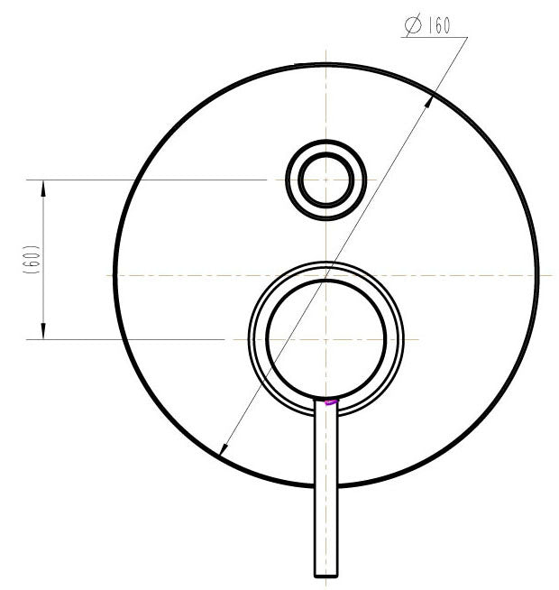 JESS Shower Mixer with Diverter