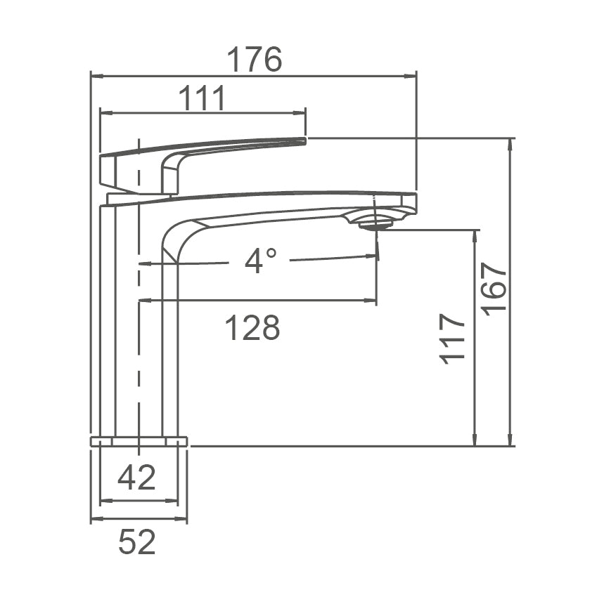 BRAVO-II  Basin Mixer