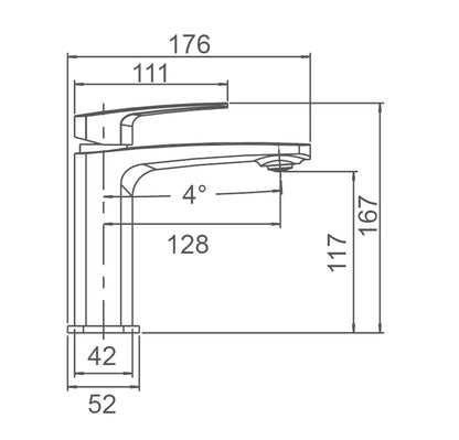 BRAVO-II  Basin Mixer