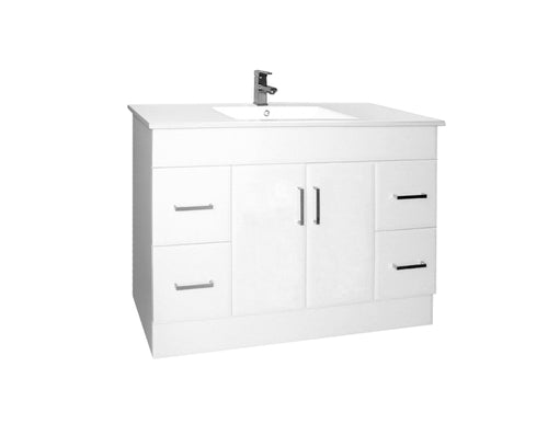 NOVO Solid Door Vanity with Ceramic Top