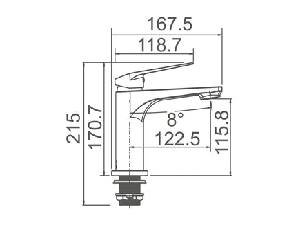 EXON Basin Mixer