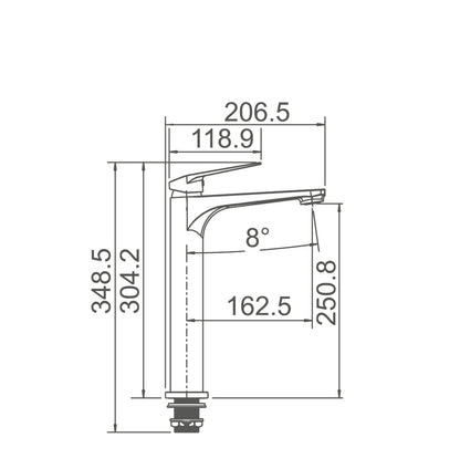 EXON Tower Basin Mixer