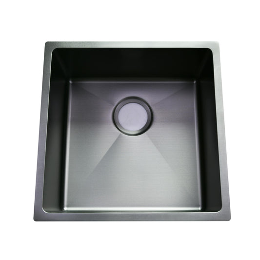 NIXON 32L Under Counter Sink with Waste in Gun Metal