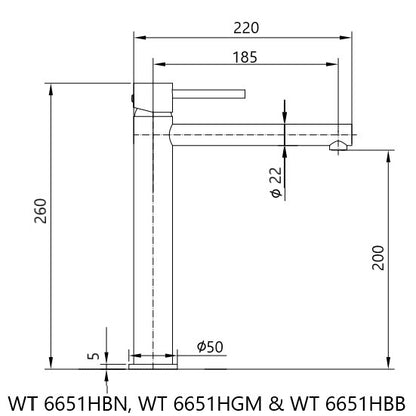 JESS Tower Basin Mixer