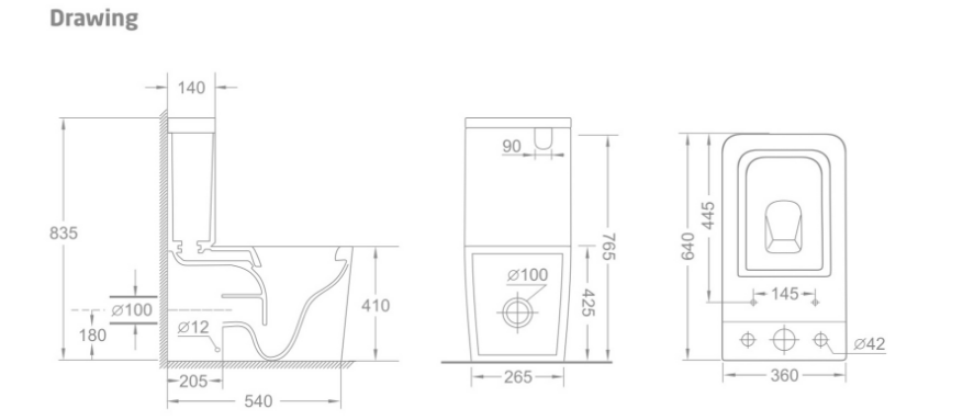 ACQUA-IV Toilet Suite