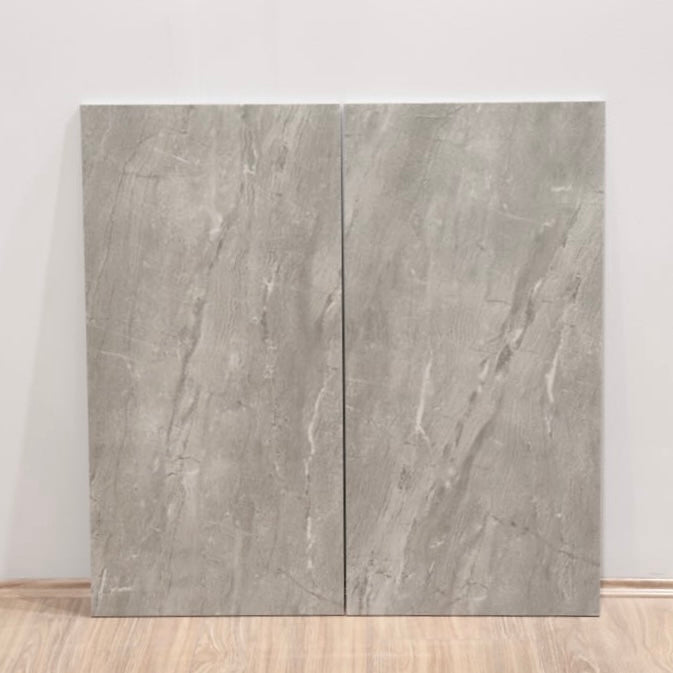 Dark Grey Marble Gloss 300x600 Porcelain Tile