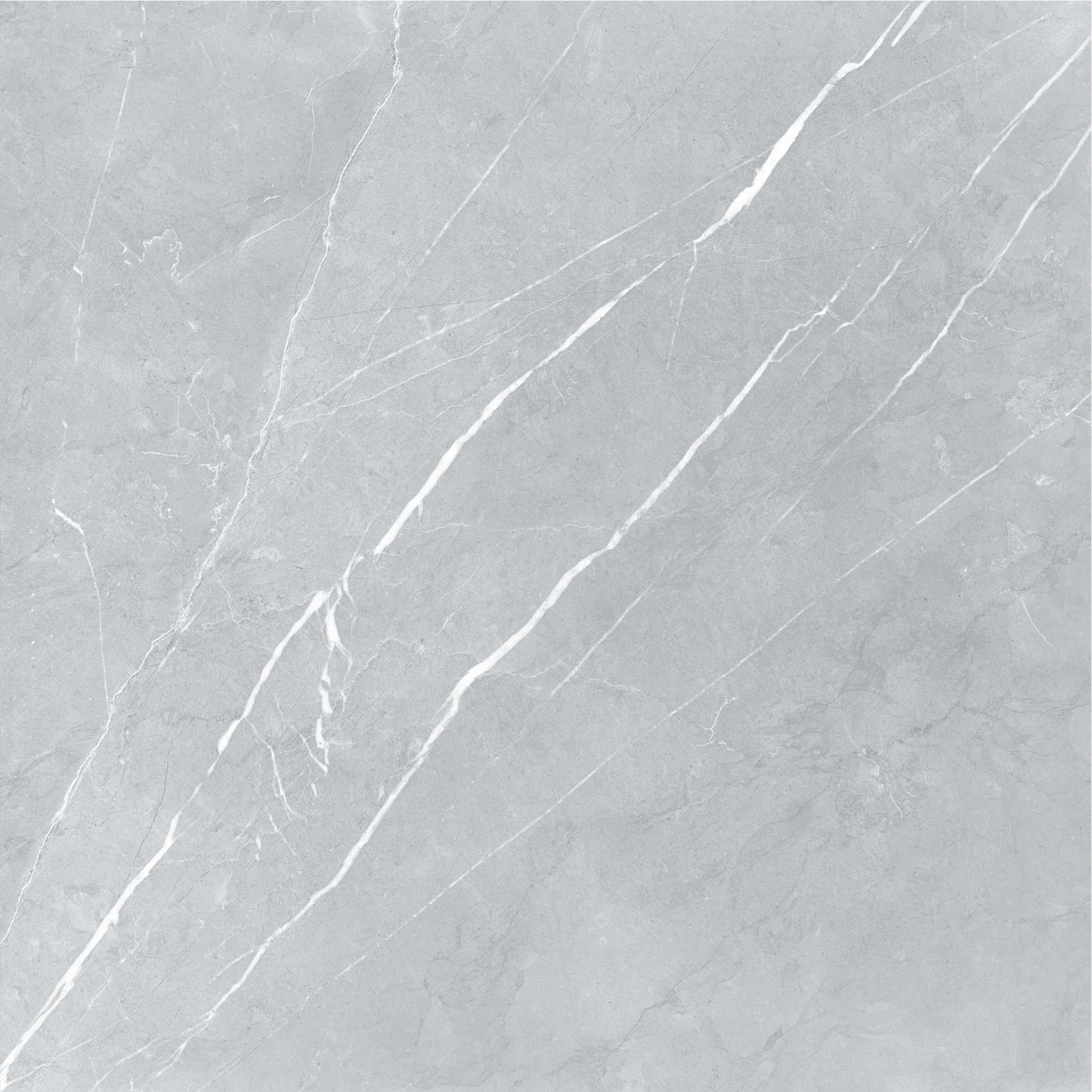 Bracca Porcelain Tile in Light Grey 600x600