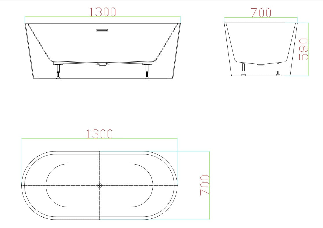 VIVO Free Standing Bath