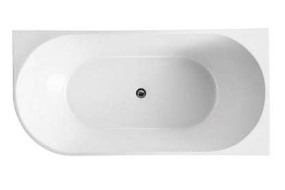 BONDI 1485mm Right Hand Back to Wall Free Standing Bath Tub