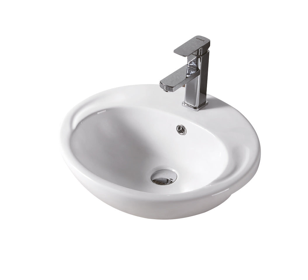 COMO Semi Recess Oval Basin