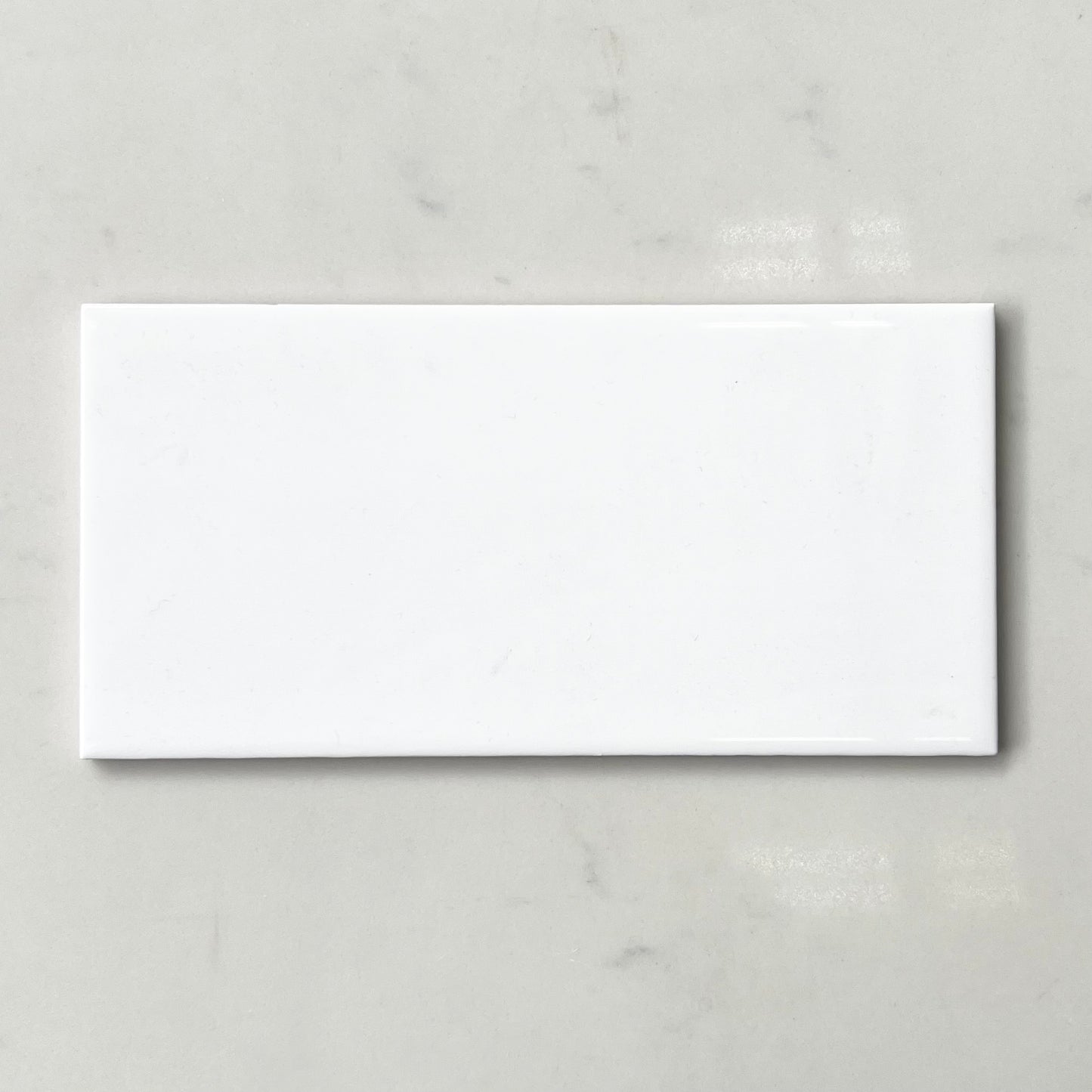 Subway White Gloss 100x200mm Ceramic Tile