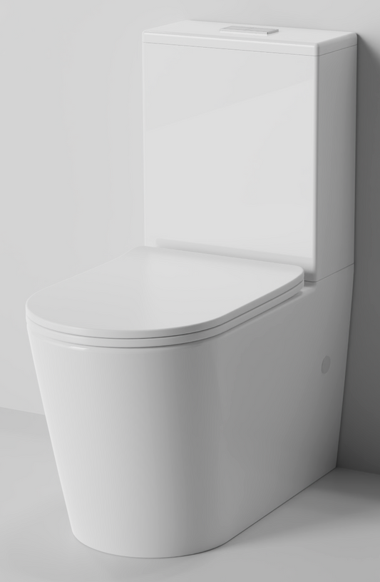 Mezio Rimless Back to Wall Toilet Suite