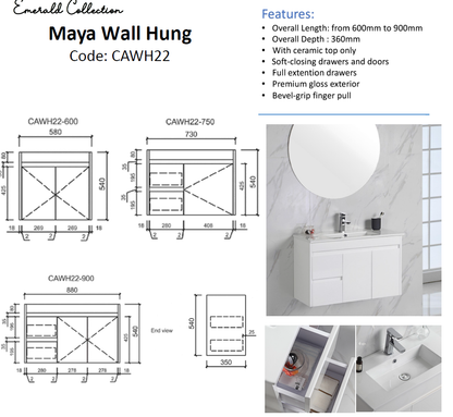 Maya Finger Pull Cabinet