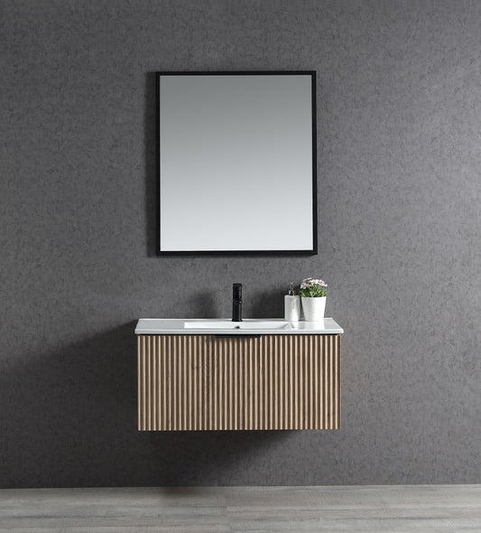 VIVO Wall Hung Vanity with Top