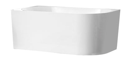 BONDI Left Hand Back to Wall Free Standing Bath Tub