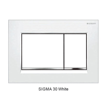 MILAN Rimless Floor Pan with Sigma 8 Geberit